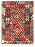 Maimana Afghanistan Kilim Rug - 113 x 82 cm - Handmade