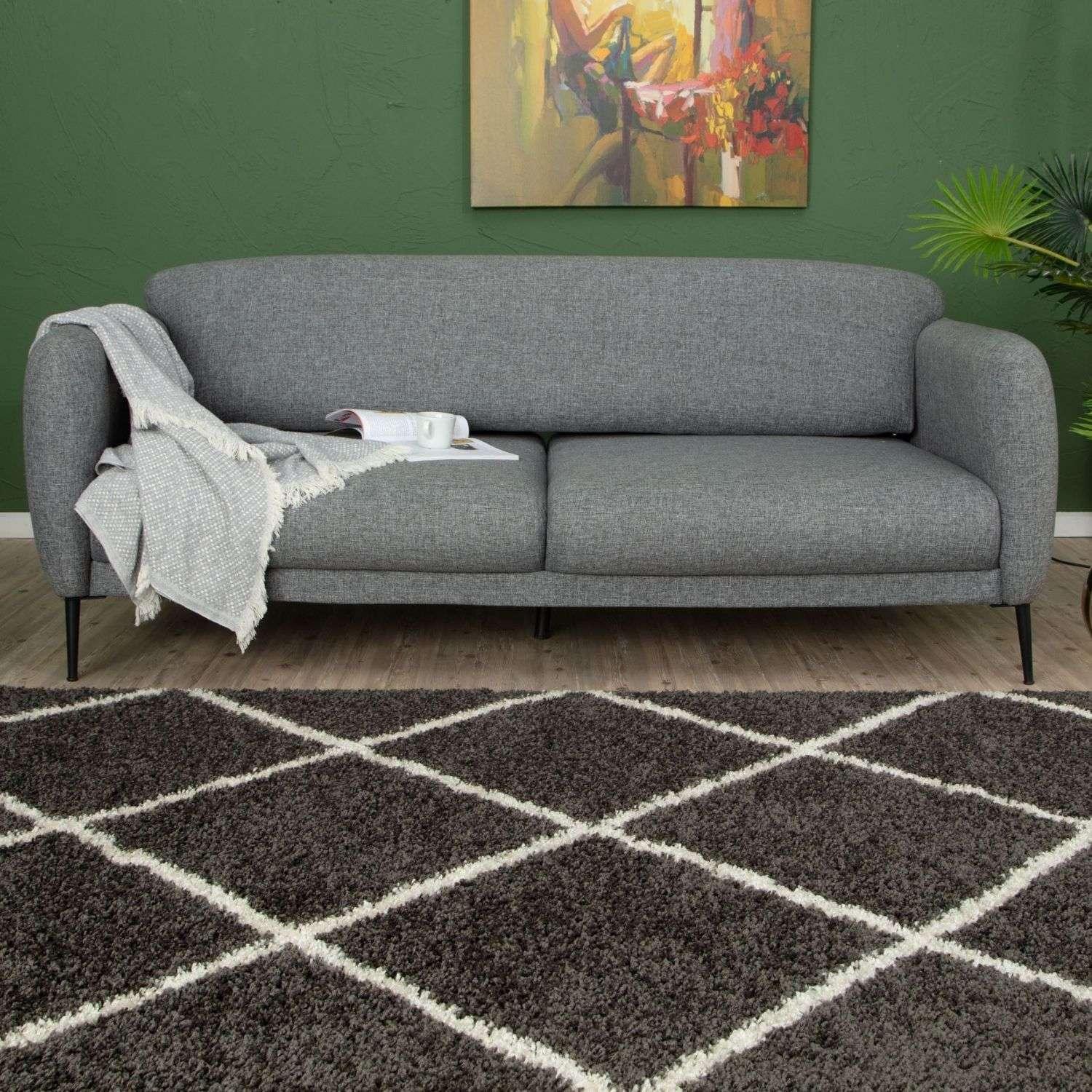 540_Moroccan_Dark_Grey_Shaggy_Rug-10 - Bobobiy