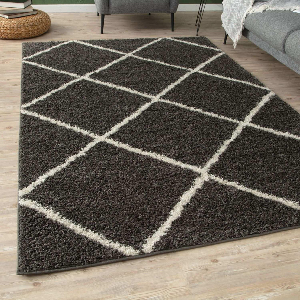 540_Moroccan_Dark_Grey_Shaggy_Rug-11 - Bobobiy