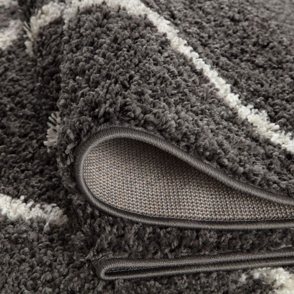 540_Moroccan_Dark_Grey_Shaggy_Rug-6 - Bobobiy