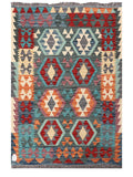 Maimana Afghanistan Kilim Rug - 148 x105 cm - Handmade