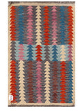 Maimana Afghanistan Kilim Rug - 122 x 78 cm - Handmade