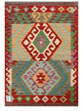Maimana Afghanistan Kilim Rug - 118 x 83 cm - Handmade