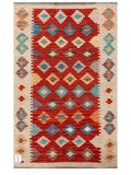 Maimana Afghanistan Kilim Rug - 123 x 77 cm - Handmade