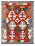 Maimana Afghanistan Kilim Rug - 113 x 82 cm - Handmade