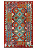 Maimana Afghanistan Kilim Rug - 126 x 78 cm - Handmade
