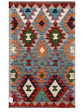 Maimana Afghanistan Kilim Rug - 117 x 73 cm - Handmade
