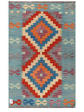 Maimana Afghanistan Kilim Rug - 132 x 83 cm - Handmade