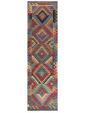 Maimana Afghanistan Kilim Runner - 301 x 84 cm - Handmade