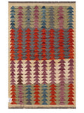 Maimana Afghanistan Kilim Rug - 126 x 80 cm - Handmade