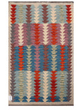 Maimana Afghanistan Kilim Rug - 124 x 78 cm - Handmade