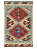 Maimana Afghanistan Kilim Rug - 120 x 75 cm - Handmade