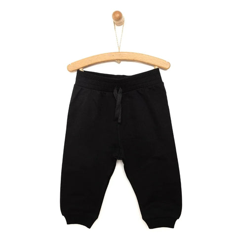 HelloBaby Baby Boy Joggers - Black - Bobobiy