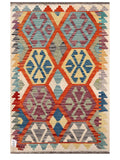 Maimana Afghanistan Kilim Rug - 119 x 78 cm - Handmade
