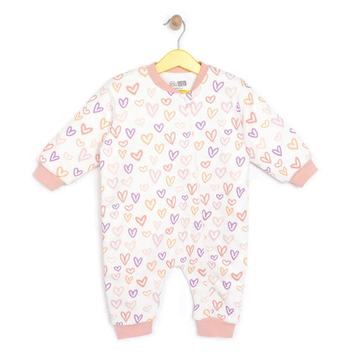 HelloBaby Girl Sleepsuit - Light Pink - Bobobiy