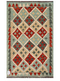 Maimana Afghanistan Kilim Rug - 130 x 80 cm - Handmade