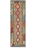 Maimana Afghanistan Kilim Rug - 196 x64 cm - Handmade