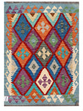 Maimana Afghanistan Kilim Rug - 117 x 84 cm - Handmade