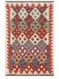 Maimana Afghanistan Kilim Rug - 120 x 78 cm - Handmade