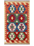 Maimana Afghanistan Kilim Rug - 127 x 75 cm - Handmade