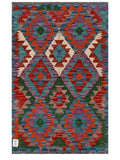 Maimana Afghanistan Kilim Rug - 126 x 80 cm - Handmade