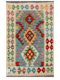 Maimana Afghanistan Kilim Rug - 119 x 75 cm - Handmade