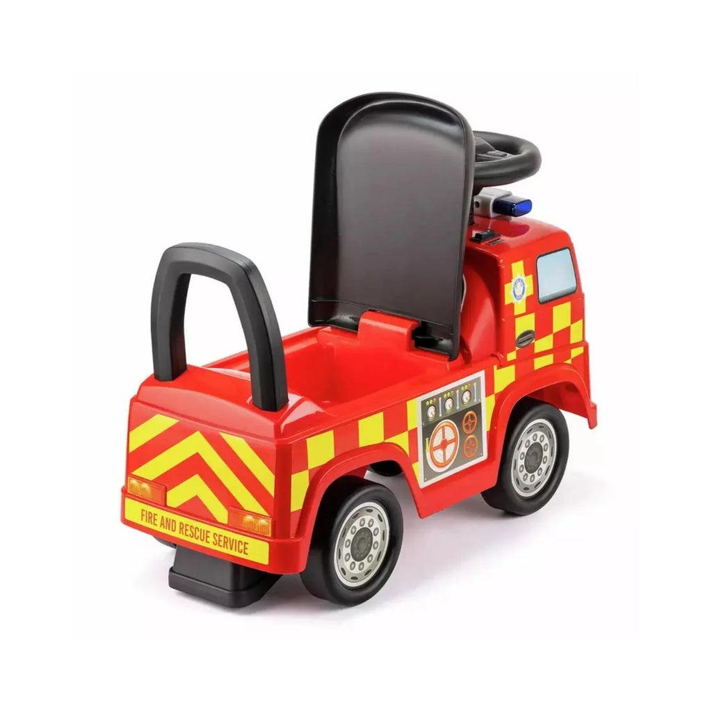 Xootz Mercedes-Benz Fire Engine Foot-to-Floor Ride On - Red