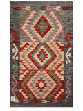 Maimana Afghanistan Kilim Rug - 126 x 75 cm - Handmade