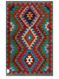 Maimana Afghanistan Kilim Rug - 125 x 79 cm - Handmade