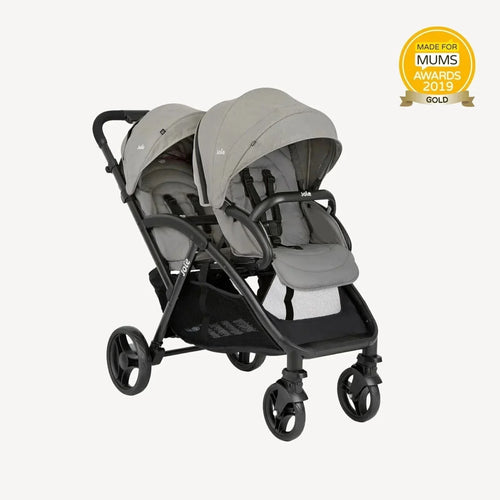 Joie EvaLite Duo Stroller - Pebble - Bobobiy