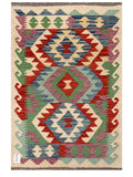 Maimana Afghanistan Kilim Rug - 121 x 80 cm - Handmade