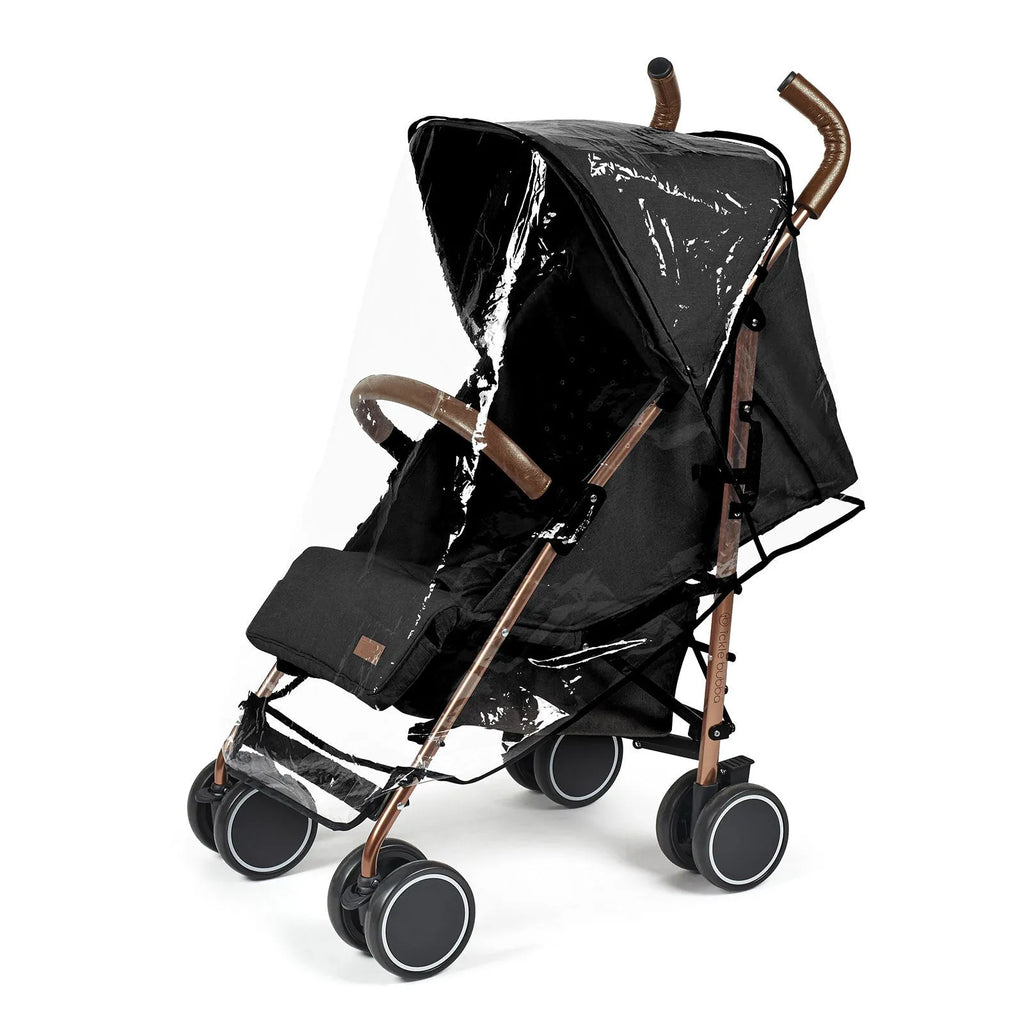 Ickle Bubba Discovery Prime Stroller Black on Rose