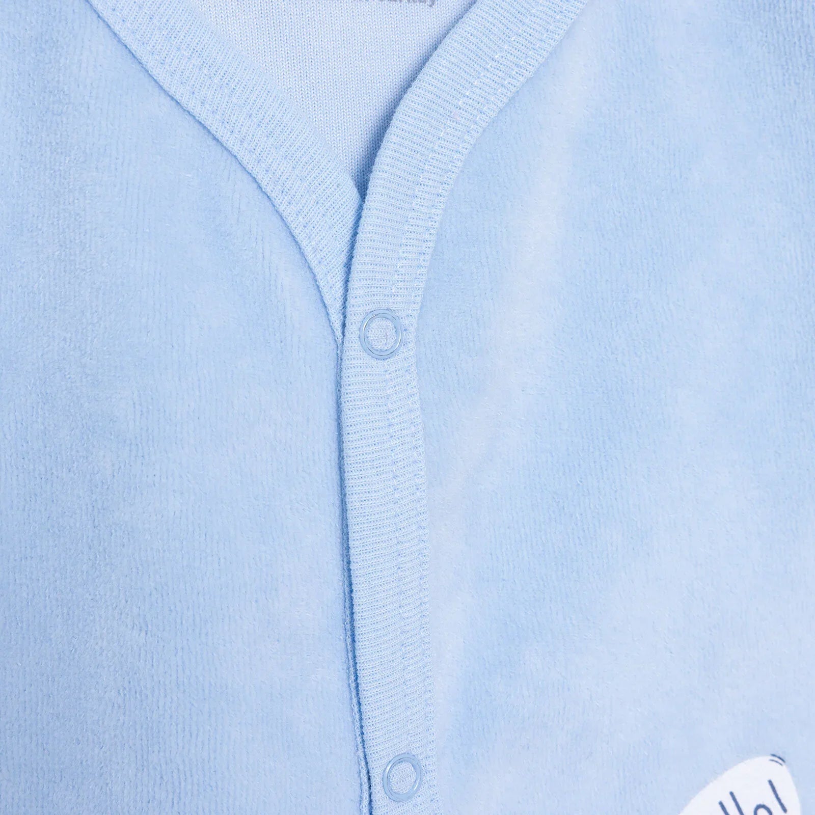 HelloBaby Newborn Vest - Light Blue