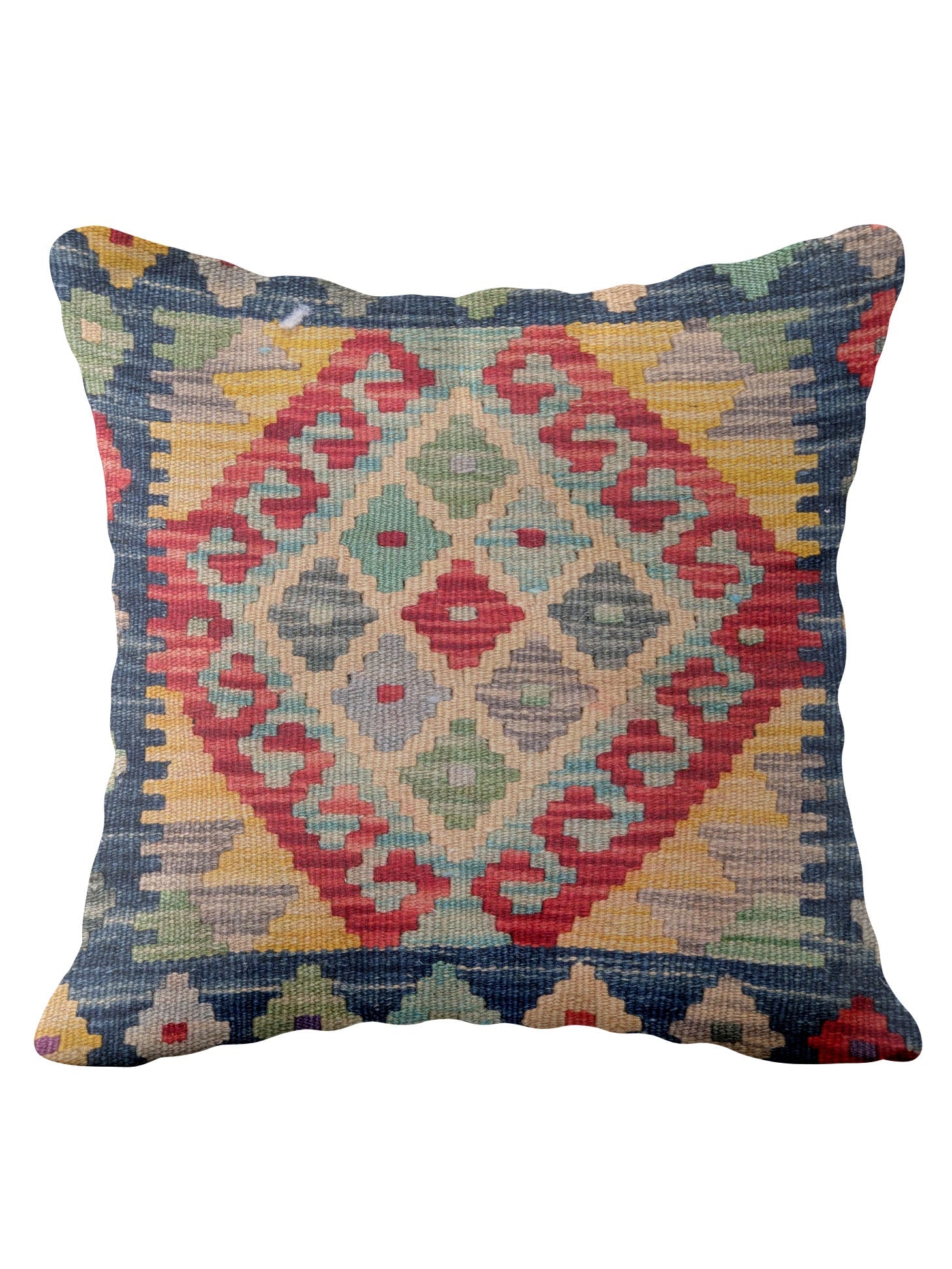 Afghan Kilim Cushion Cover - 45 x 45 cm - Handmade