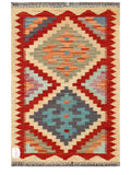 Maimana Afghanistan Kilim Rug - 92 x 61 cm - Handmade