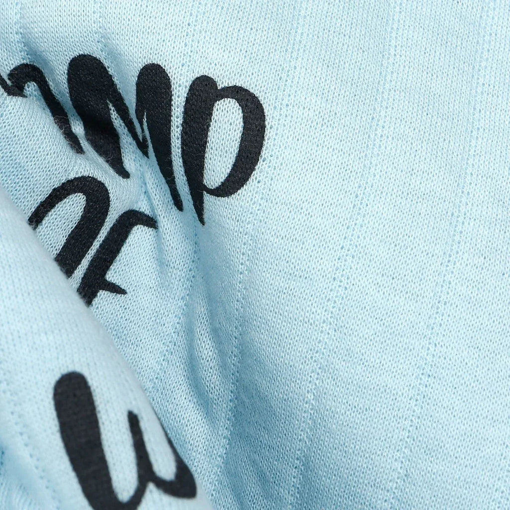 Tuffy Sweatshirt- Footless Bottom - Light Blue - Bobobiy