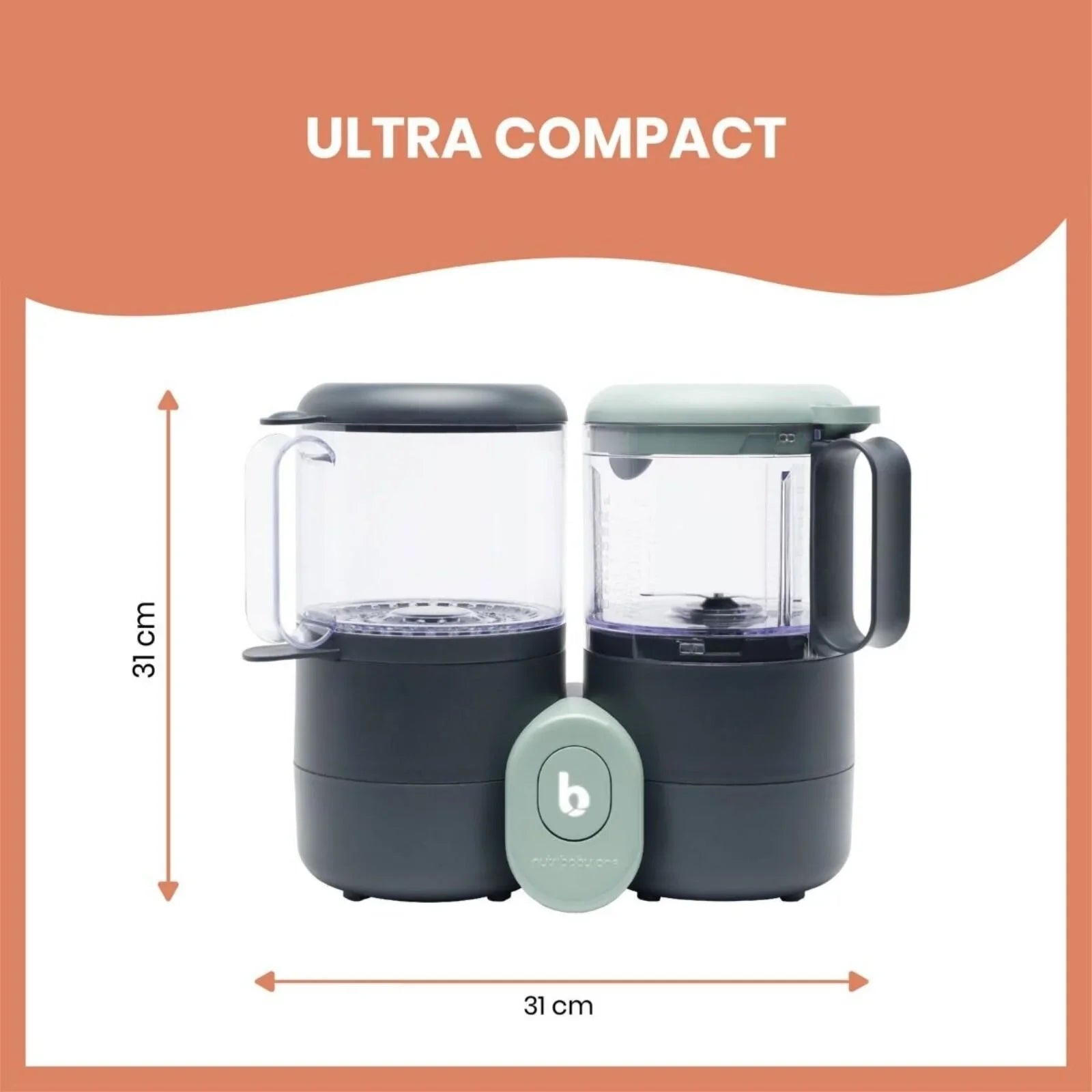 Babymoov Nutribaby One 4-in-1 Food Prep Machine