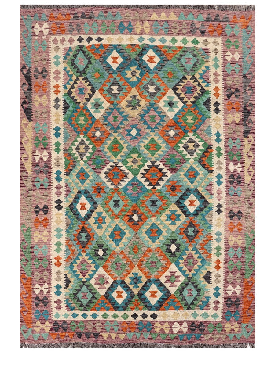 Maimana Afghanistan Kilim Rug - 300 x206 cm - Handmade
