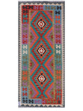 Maimana Afghanistan Kilim Rug - 188 x82 cm - Handmade