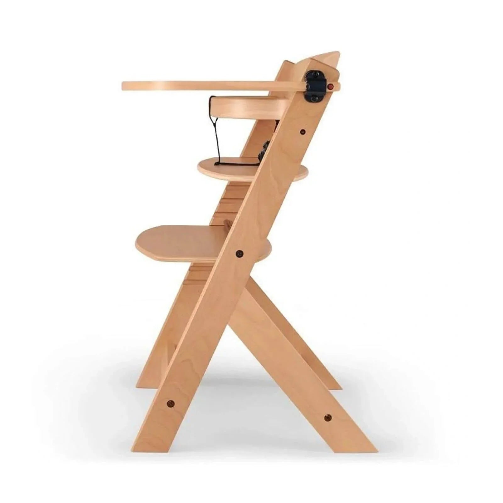 Kinderkraft Enock Wooden Highchair - Wooden Natural