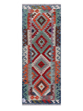 Maimana Afghanistan Kilim Rug - 182 x69 cm - Handmade