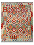 Maimana Afghanistan Kilim Rug - 192 x151 cm - Handmade