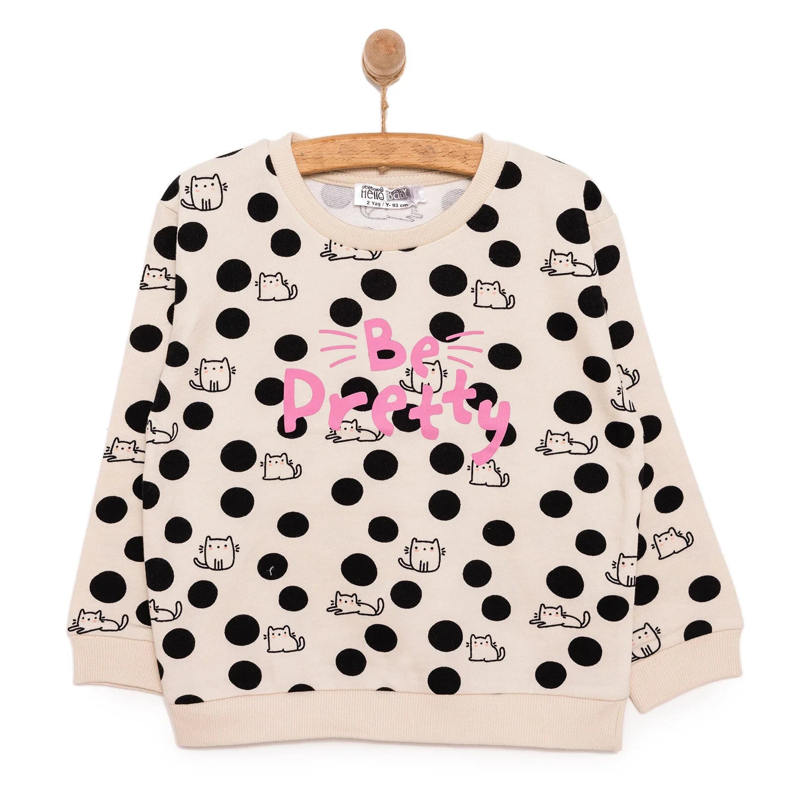 HelloBaby Basic Low Raised Sweatshirt - Printed