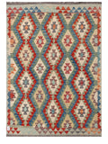 Maimana Afghanistan Kilim Rug - 205 x145 cm - Handmade