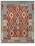 Maimana Afghanistan Kilim Rug - 198 x157 cm - Handmade