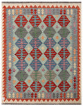 Maimana Afghanistan Kilim Rug - 193 x150 cm - Handmade