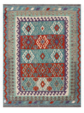 Maimana Afghanistan Kilim Rug - 202 x154 cm - Handmade