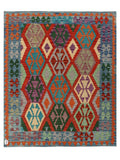 Maimana Afghanistan Kilim Rug - 187 x153 cm - Handmade