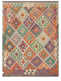 Maimana Afghanistan Kilim Rug - 204 x150 cm - Handmade