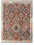 Maimana Afghanistan Kilim Rug - 204 x149 cm - Handmade